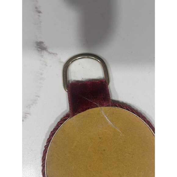 Hand Painted Porcelain Wall Plates Red Ceramic Plate With Glass Wall Decoration - Picture 5 of 6